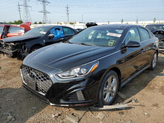 Photo 1 VIN: 5NPE34AF8JH676045 - HYUNDAI SONATA SPO 