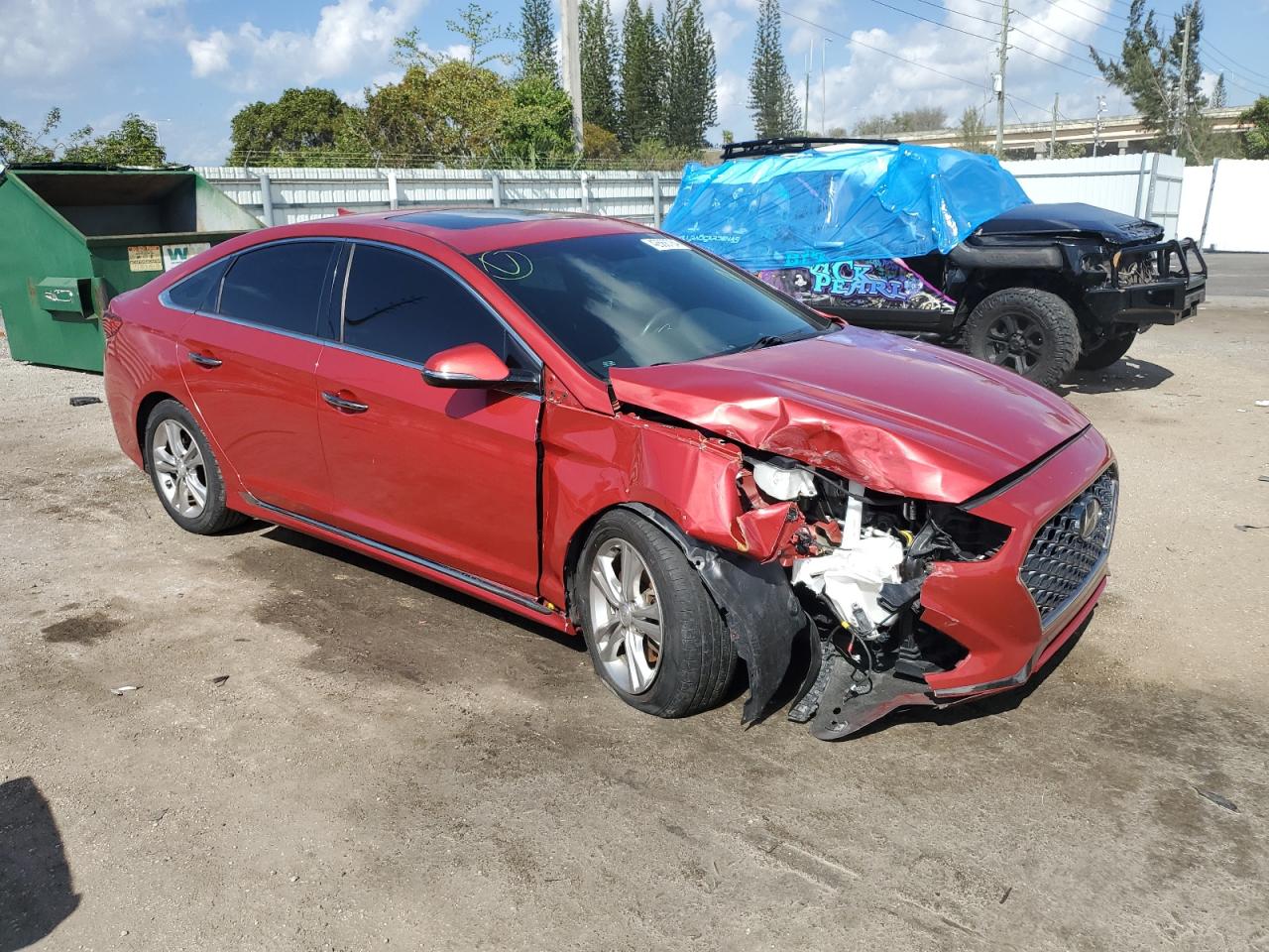 Photo 3 VIN: 5NPE34AF8JH690947 - HYUNDAI SONATA 