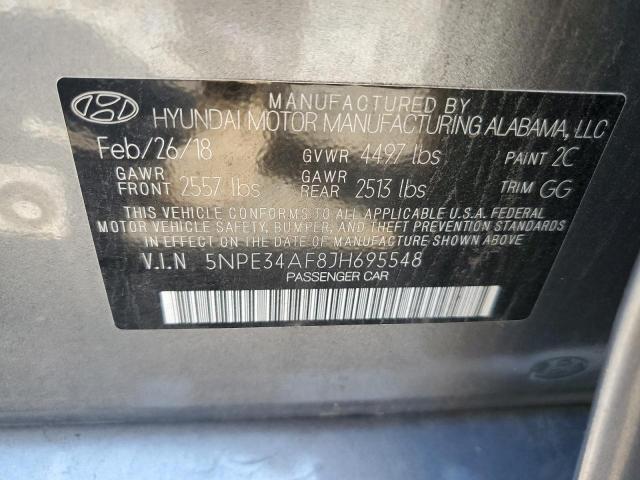 Photo 11 VIN: 5NPE34AF8JH695548 - HYUNDAI SONATA SPO 