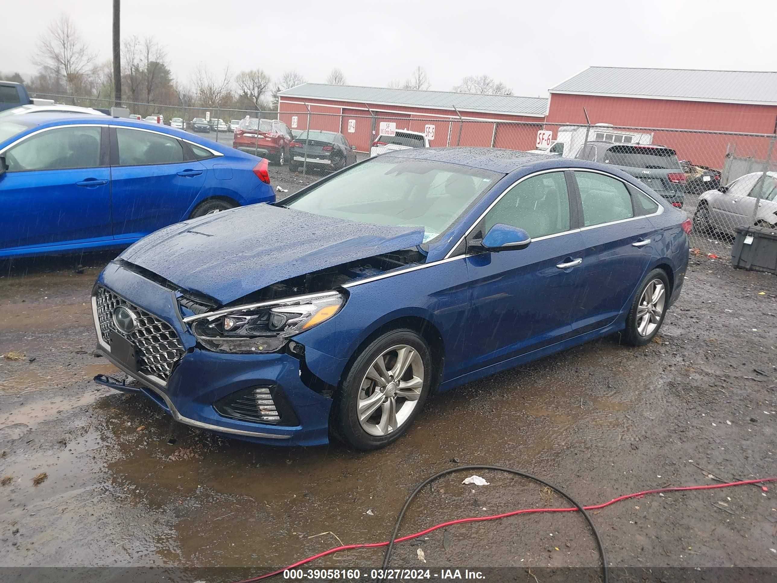 Photo 1 VIN: 5NPE34AF8JH705690 - HYUNDAI SONATA 