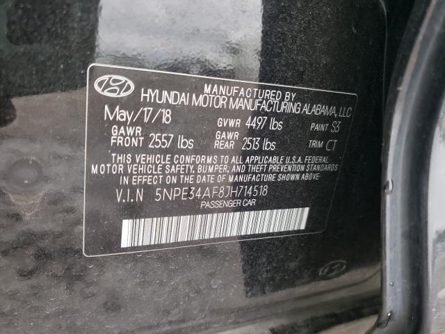 Photo 9 VIN: 5NPE34AF8JH714518 - HYUNDAI SONATA SPO 