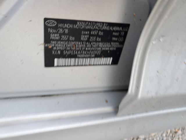 Photo 9 VIN: 5NPE34AF8KH760920 - HYUNDAI SONATA LIM 