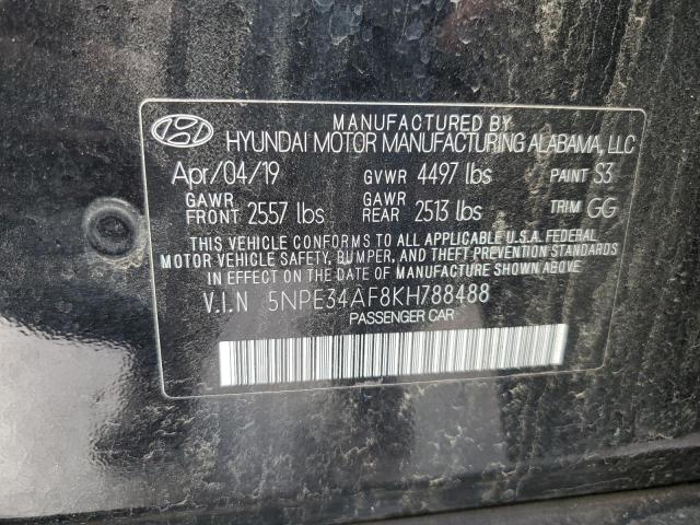 Photo 11 VIN: 5NPE34AF8KH788488 - HYUNDAI SONATA 