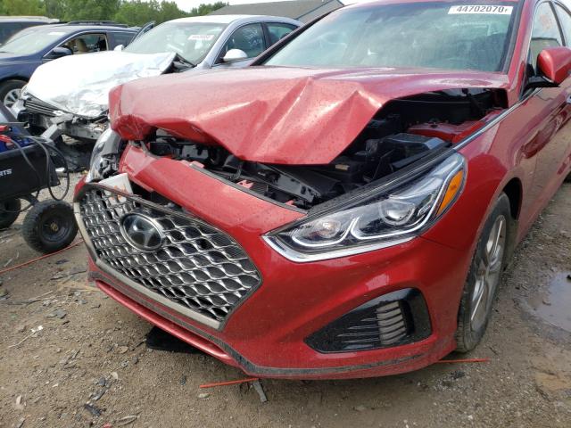 Photo 8 VIN: 5NPE34AF8KH805449 - HYUNDAI SONATA LIM 