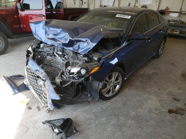 Photo 1 VIN: 5NPE34AF8KH810232 - HYUNDAI SONATA LIM 