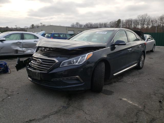 Photo 1 VIN: 5NPE34AF9FH010450 - HYUNDAI SONATA SPO 