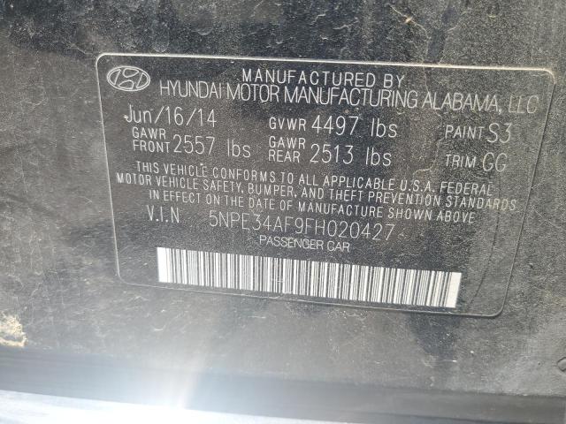 Photo 11 VIN: 5NPE34AF9FH020427 - HYUNDAI SONATA 