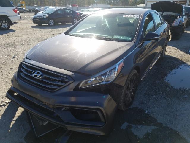 Photo 1 VIN: 5NPE34AF9FH022081 - HYUNDAI SONATA SPO 