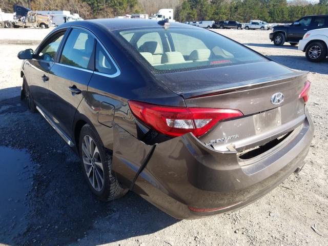 Photo 2 VIN: 5NPE34AF9FH022081 - HYUNDAI SONATA SPO 