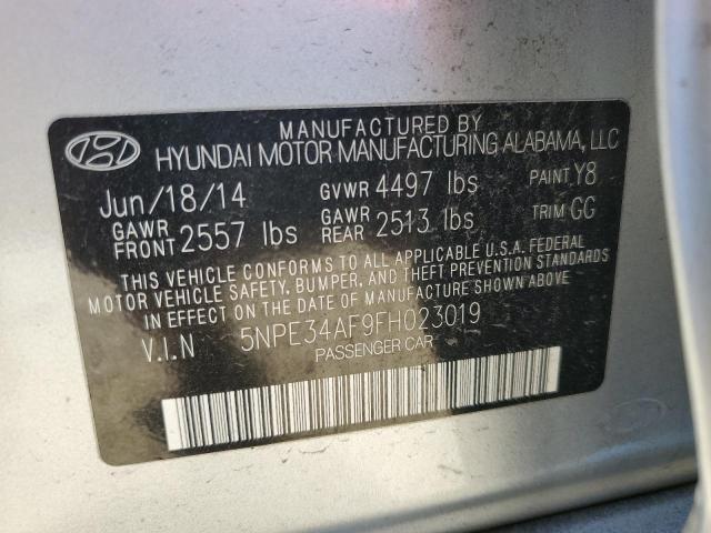 Photo 11 VIN: 5NPE34AF9FH023019 - HYUNDAI SONATA 