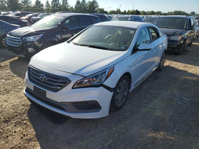 Photo 1 VIN: 5NPE34AF9FH023893 - HYUNDAI SONATA SPO 