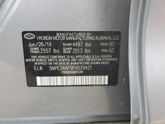 Photo 12 VIN: 5NPE34AF9FH029421 - HYUNDAI SONATA SPO 