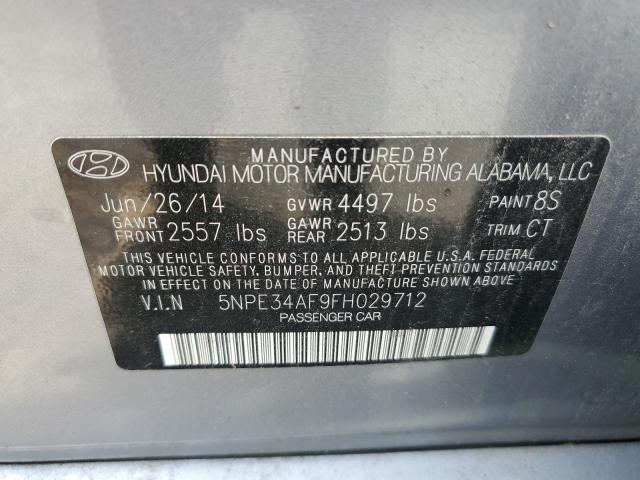 Photo 11 VIN: 5NPE34AF9FH029712 - HYUNDAI SONATA 