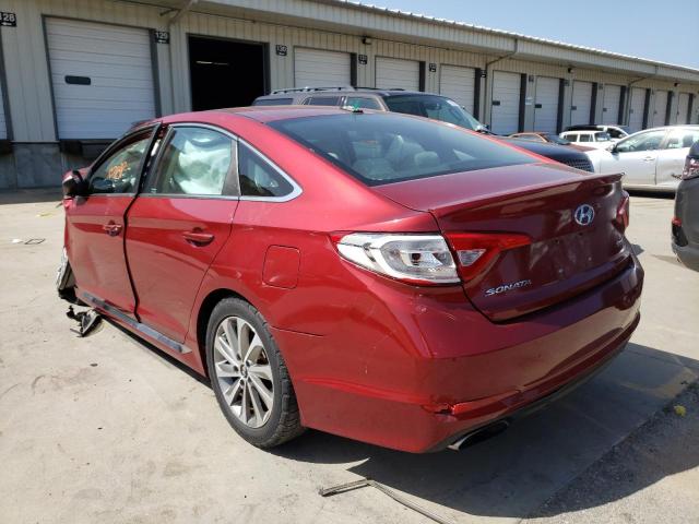 Photo 2 VIN: 5NPE34AF9FH032223 - HYUNDAI SONATA SPO 