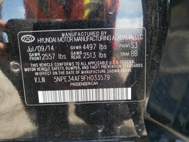 Photo 11 VIN: 5NPE34AF9FH033579 - HYUNDAI SONATA SPO 