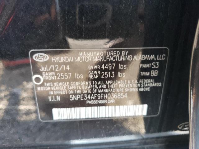 Photo 11 VIN: 5NPE34AF9FH036854 - HYUNDAI SONATA 