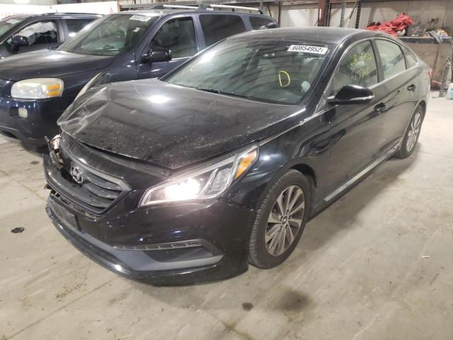 Photo 1 VIN: 5NPE34AF9FH042959 - HYUNDAI SONATA 