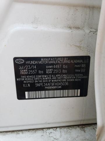 Photo 11 VIN: 5NPE34AF9FH045036 - HYUNDAI SONATA SPO 