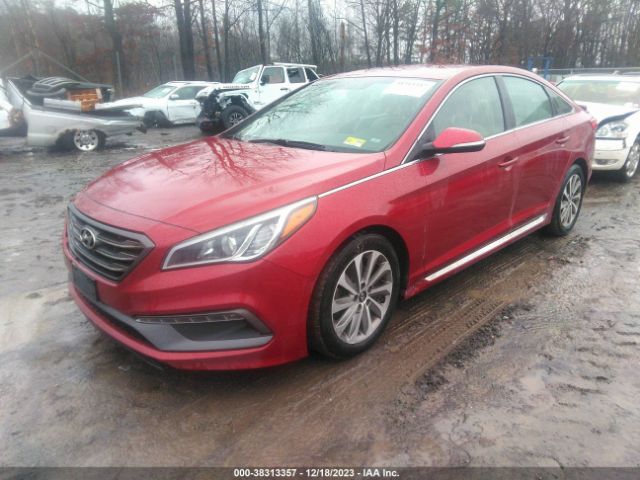 Photo 1 VIN: 5NPE34AF9FH051936 - HYUNDAI SONATA 