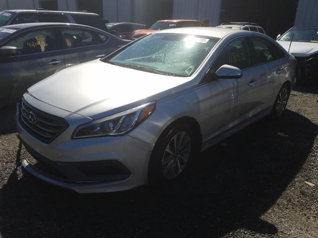 Photo 1 VIN: 5NPE34AF9FH052455 - HYUNDAI SONATA SPO 