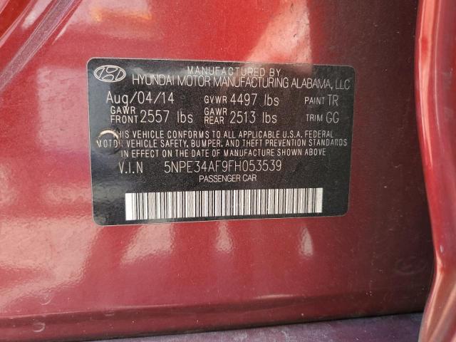 Photo 11 VIN: 5NPE34AF9FH053539 - HYUNDAI SONATA SPO 