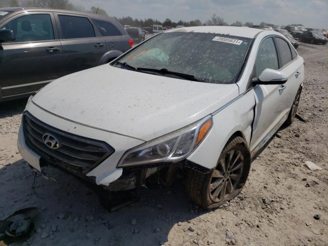 Photo 1 VIN: 5NPE34AF9FH053640 - HYUNDAI SONATA SPO 