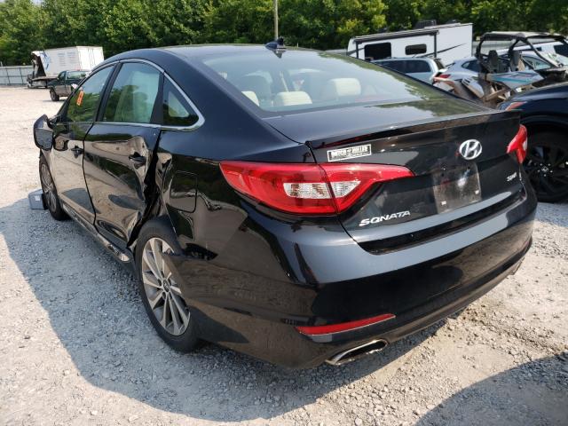 Photo 2 VIN: 5NPE34AF9FH056490 - HYUNDAI SONATA SPO 