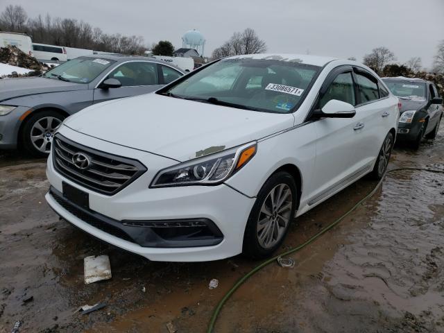 Photo 1 VIN: 5NPE34AF9FH066405 - HYUNDAI SONATA SPO 