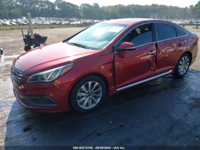 Photo 1 VIN: 5NPE34AF9FH073645 - HYUNDAI SONATA 