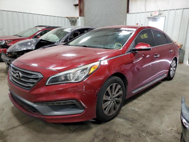 Photo 1 VIN: 5NPE34AF9FH073659 - HYUNDAI SONATA SPO 