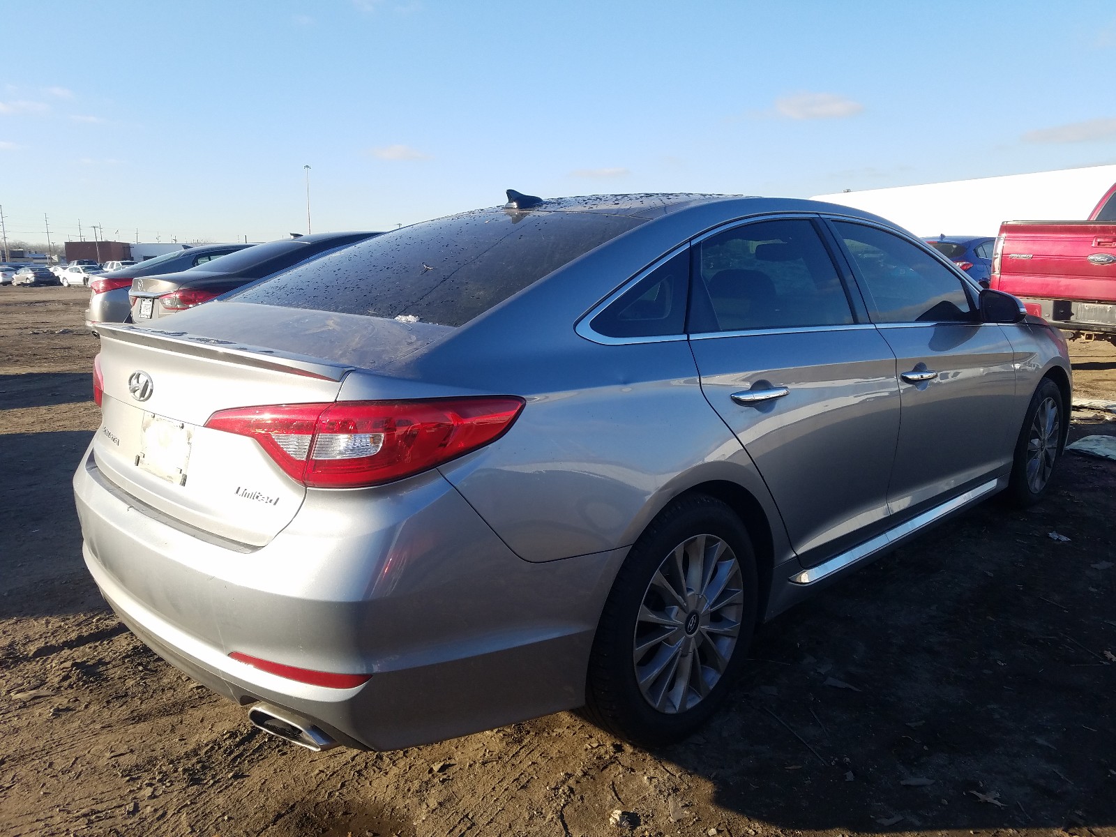 Photo 3 VIN: 5NPE34AF9FH077159 - HYUNDAI SONATA SPO 