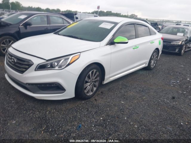 Photo 1 VIN: 5NPE34AF9FH077677 - HYUNDAI SONATA 