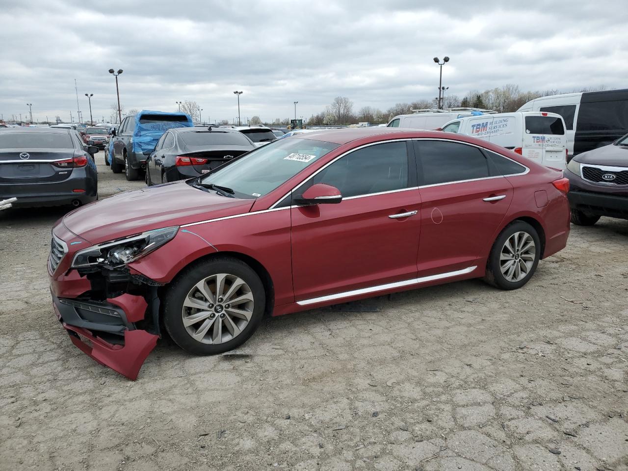 Photo 0 VIN: 5NPE34AF9FH078537 - HYUNDAI SONATA 