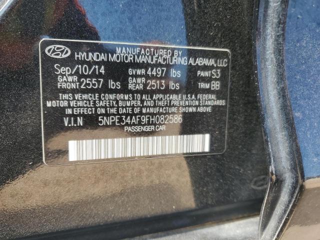 Photo 11 VIN: 5NPE34AF9FH082586 - HYUNDAI SONATA SPO 