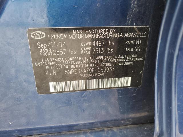 Photo 11 VIN: 5NPE34AF9FH083933 - HYUNDAI SONATA 