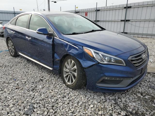 Photo 3 VIN: 5NPE34AF9FH083933 - HYUNDAI SONATA 