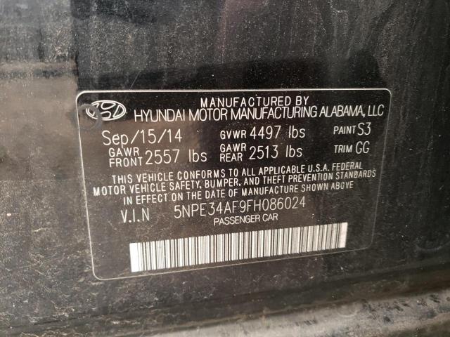 Photo 11 VIN: 5NPE34AF9FH086024 - HYUNDAI SONATA SPO 