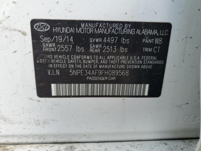 Photo 11 VIN: 5NPE34AF9FH089568 - HYUNDAI SONATA 