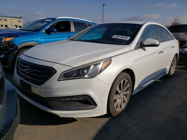 Photo 1 VIN: 5NPE34AF9FH090994 - HYUNDAI SONATA SPO 