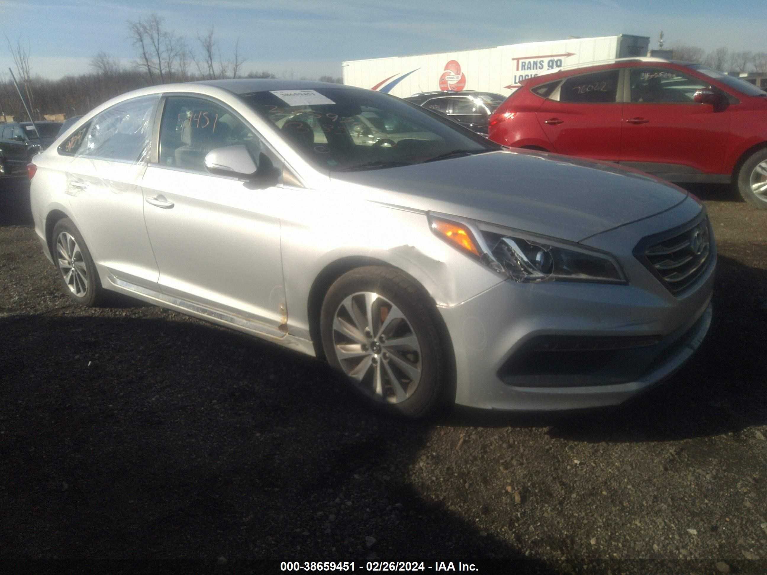 Photo 1 VIN: 5NPE34AF9FH094771 - HYUNDAI SONATA 