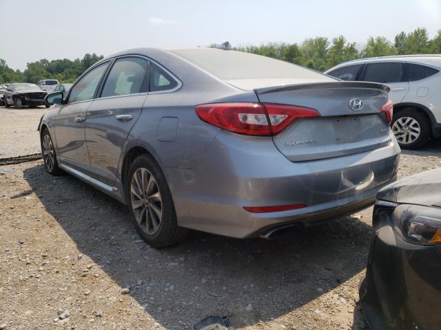 Photo 2 VIN: 5NPE34AF9FH102058 - HYUNDAI SONATA SPO 