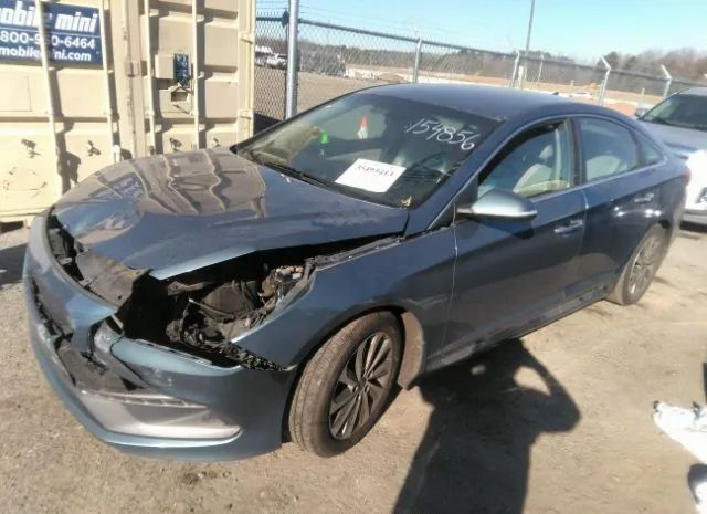 Photo 1 VIN: 5NPE34AF9FH103663 - HYUNDAI SONATA 