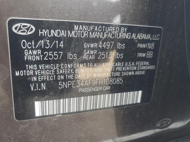 Photo 11 VIN: 5NPE34AF9FH108085 - HYUNDAI SONATA SPO 