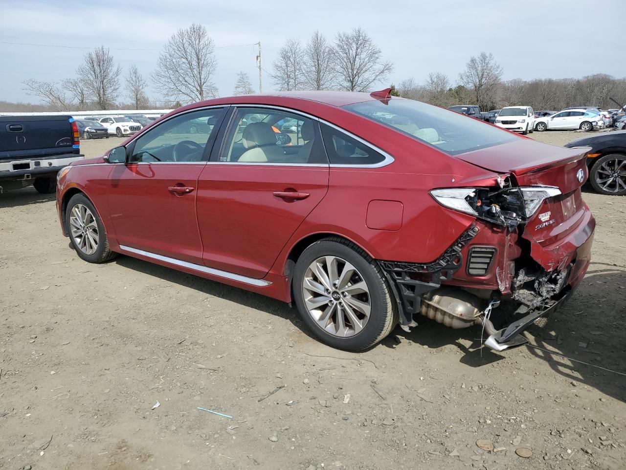 Photo 1 VIN: 5NPE34AF9FH122634 - HYUNDAI SONATA 