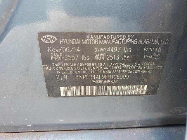 Photo 11 VIN: 5NPE34AF9FH126599 - HYUNDAI SONATA SPO 