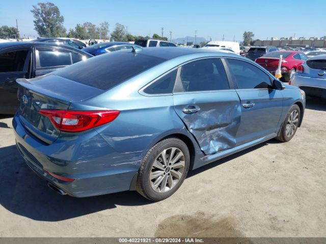 Photo 3 VIN: 5NPE34AF9FH166889 - HYUNDAI SONATA 