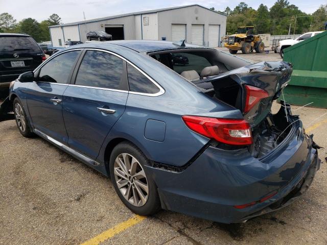 Photo 1 VIN: 5NPE34AF9FH173535 - HYUNDAI SONATA SPO 