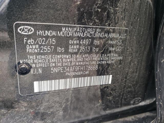 Photo 11 VIN: 5NPE34AF9FH178668 - HYUNDAI SONATA SPO 