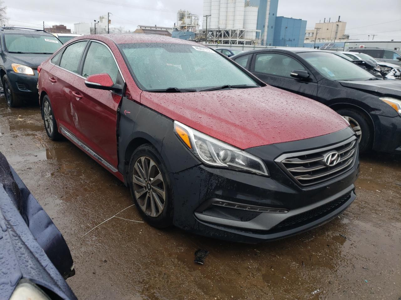 Photo 3 VIN: 5NPE34AF9FH178928 - HYUNDAI SONATA 