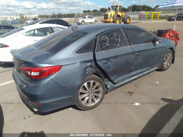 Photo 3 VIN: 5NPE34AF9FH190920 - HYUNDAI SONATA 